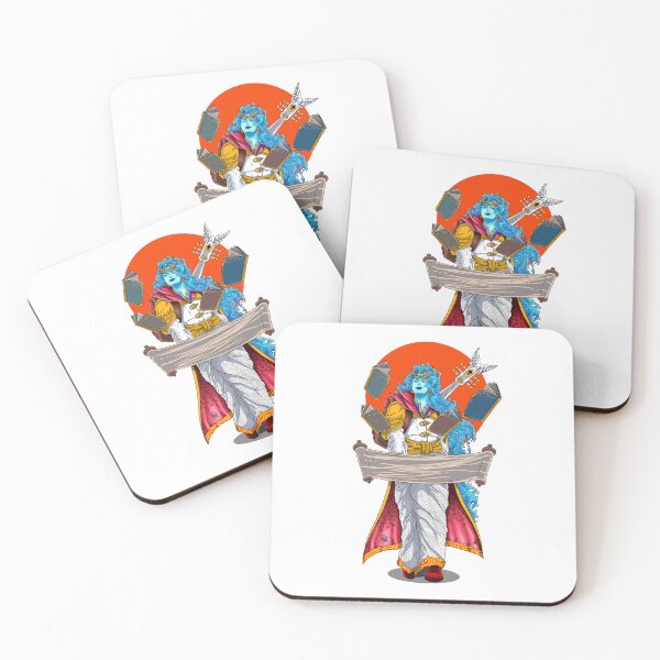 Item preview, Dungeons and Dragons Water Genasi bard designed and sold by ArtofSayankan.