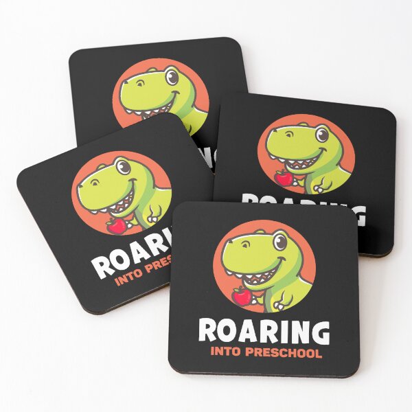 Item preview, "Roaring Into Preschool 2025 – Cute Kawaii T-Rex Dinosaur Back to School First Day Design Gift" designed and sold by artworkathome.