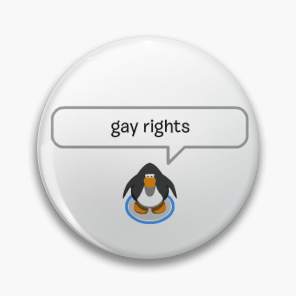 Item preview, gay rights penguin designed and sold by aurora-borealis.
