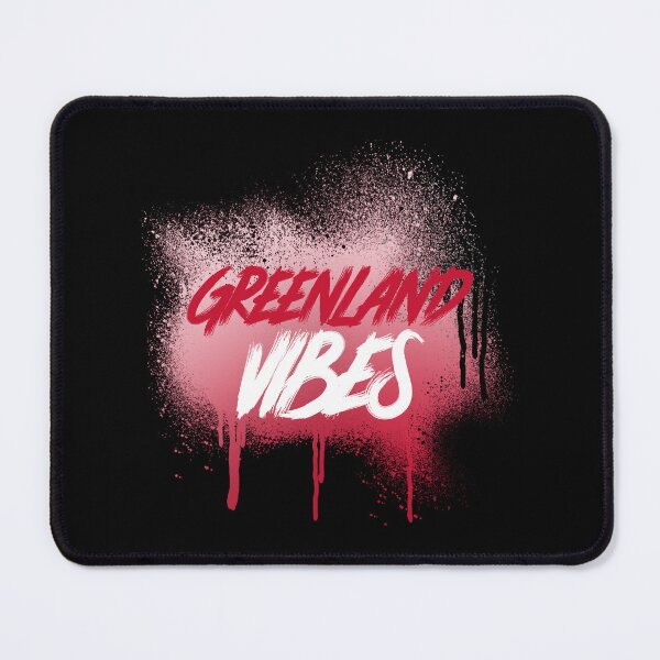 Item preview, Greenlad Vibes Graffiti Red And White designed and sold by GraTEEtude.