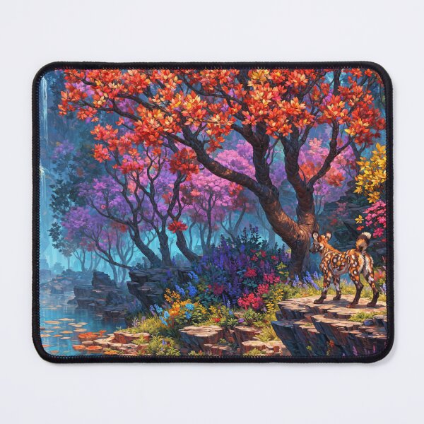 Item preview, Wild Dog's Forest designed and sold by CattoriHanzo.