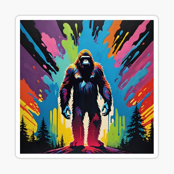 Big Foot Energy Sticker