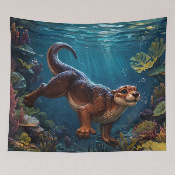 Item preview, Otter's River designed and sold by CattoriHanzo.