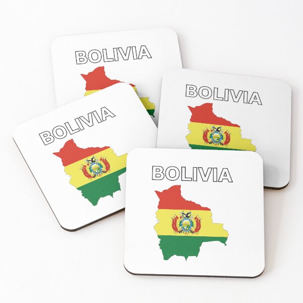 Item preview, Bolivia Flag Map  designed and sold by atomstartup.