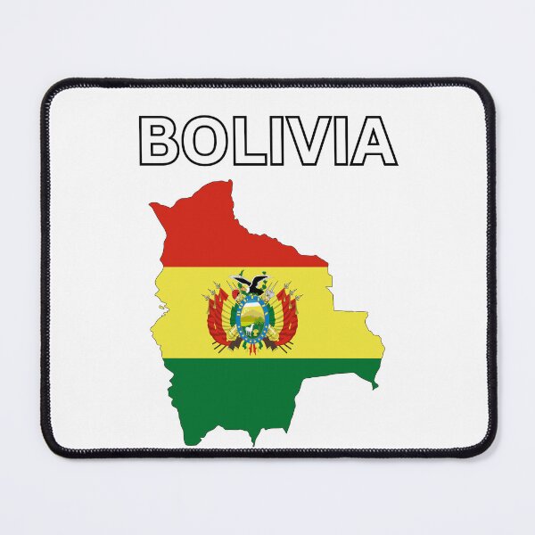 Item preview, Bolivia Flag Map designed and sold by atomstartup.