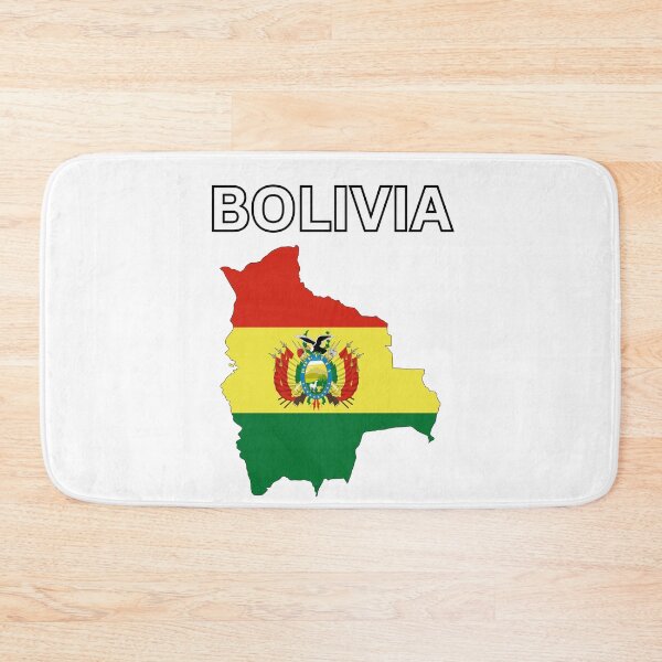 Item preview, Bolivia Flag Map  designed and sold by atomstartup.