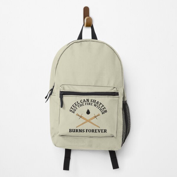Item preview, Steel Can Shatter, But the Fire Within Burns Forever – Warrior Spirit Design designed and sold by Marny Design.