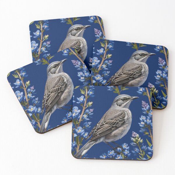 Item preview, Northern Mockingbird Surrounded By Lupins designed and sold by taiche.