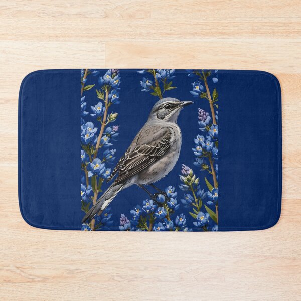 Item preview, Northern Mockingbird Surrounded By Lupins designed and sold by taiche.