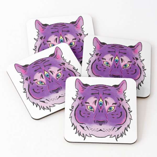 Item preview, All Seeing Tiger designed and sold by RoosCorner.