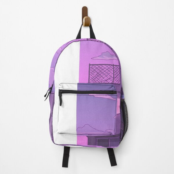 Item preview, Purple Retro Anime Background designed and sold by Cat-and-Panda.