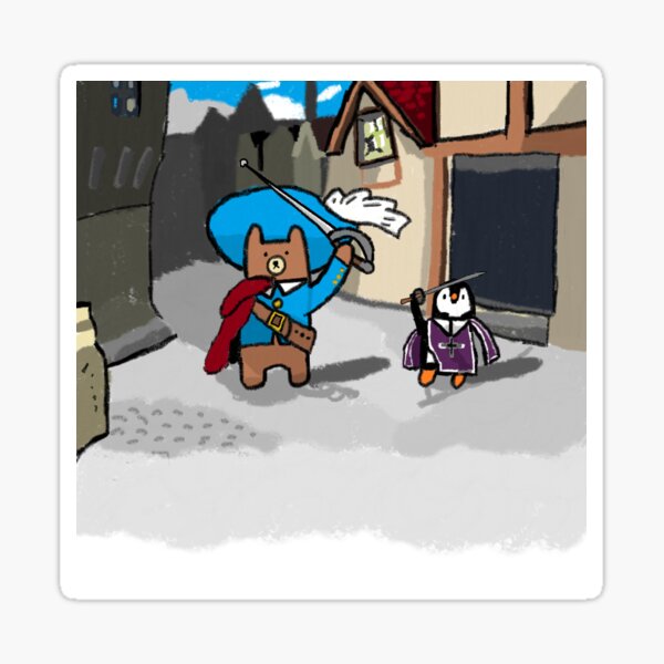 Item preview, The two muskateers designed and sold by Muffinman552.