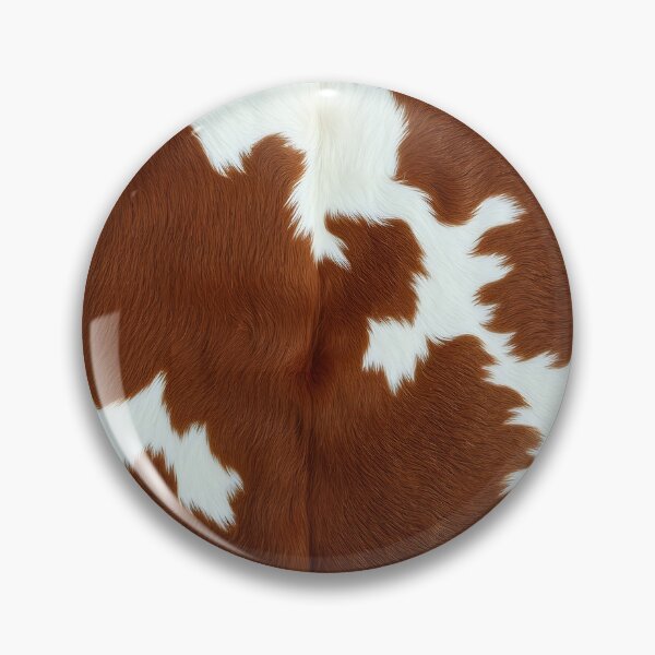 Item preview, Brown Cowhide, Modern Cowhide Faux Leather, Cow Skin Print Pattern designed and sold by svarupa.