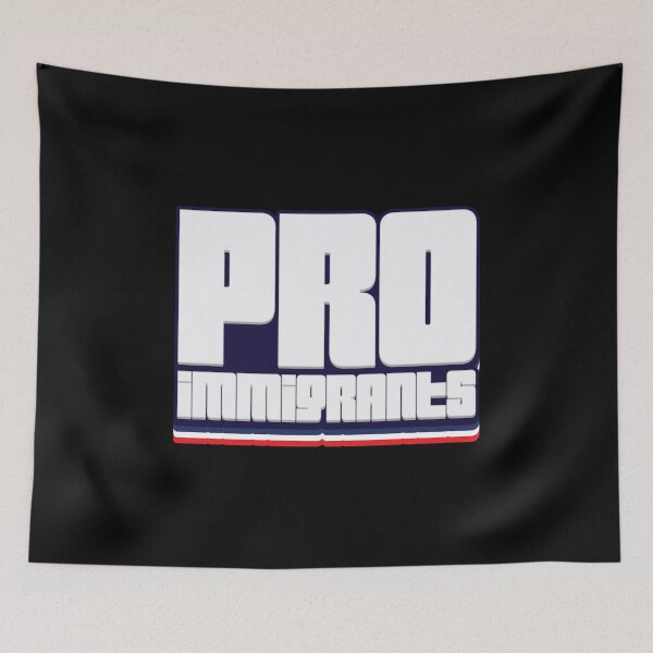 Item preview, Pro Immigrants - USA designed and sold by Whimsical  Thinker.
