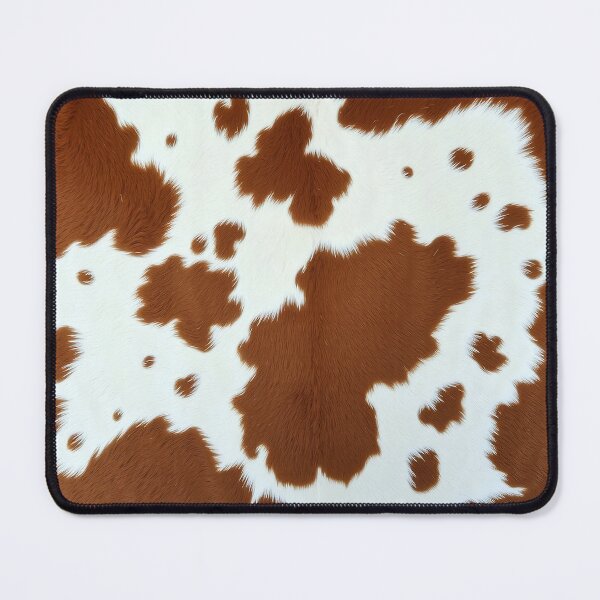 Item preview, Brown Cowhide, Modern Cowhide Faux Leather, Cow Skin Print Pattern designed and sold by svarupa.