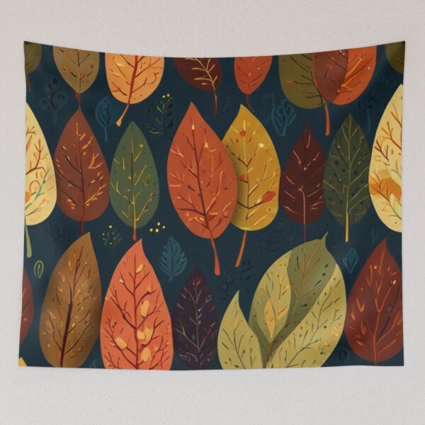 Item preview, colourful autumn leaves designed and sold by optimusprime39.