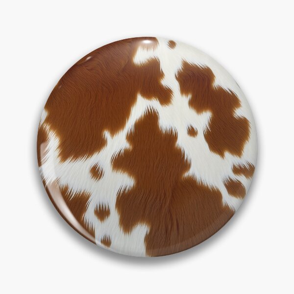 Item preview, Brown Cowhide, Modern Cowhide Faux Leather, Cow Skin Print Pattern designed and sold by svarupa.