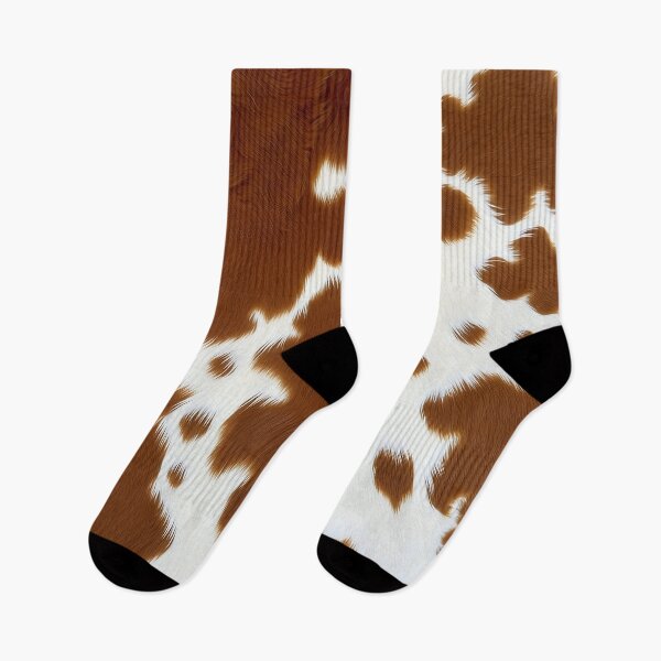 Item preview, Brown Cowhide, Modern Cowhide Faux Leather, Cow Skin Print Pattern designed and sold by svarupa.