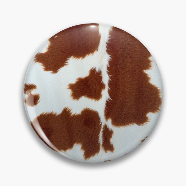 Item preview, Brown Cowhide, Modern Cowhide Faux Leather, Cow Skin Print Pattern designed and sold by svarupa.