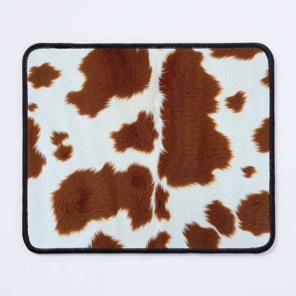 Item preview, Brown Cowhide, Modern Cowhide Faux Leather, Cow Skin Print Pattern designed and sold by svarupa.