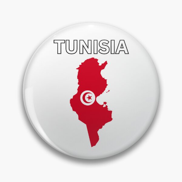 Item preview, Tunisia flag map designed and sold by atomstartup.