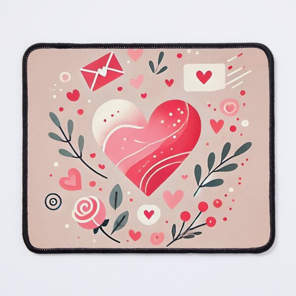 Item preview, Romantic Heart Blossom designed and sold by wuttichaikml.