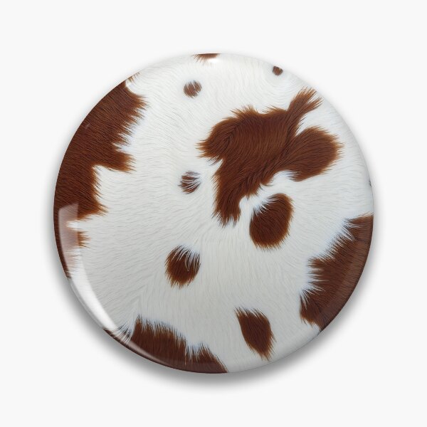 Item preview, Brown Cowhide, Modern Cowhide Faux Leather, Cow Skin Print Pattern designed and sold by svarupa.