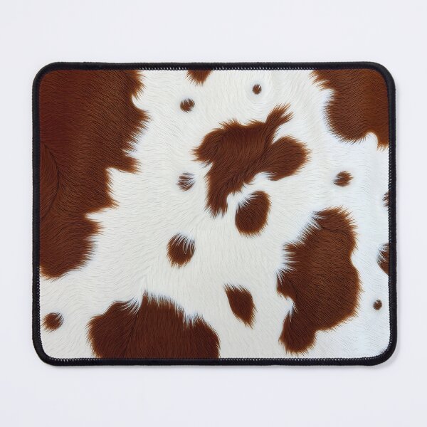 Item preview, Brown Cowhide, Modern Cowhide Faux Leather, Cow Skin Print Pattern designed and sold by svarupa.
