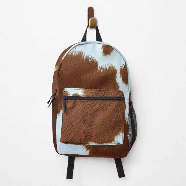 Item preview, Brown Cowhide, Modern Cowhide Faux Leather, Cow Skin Print Pattern designed and sold by svarupa.