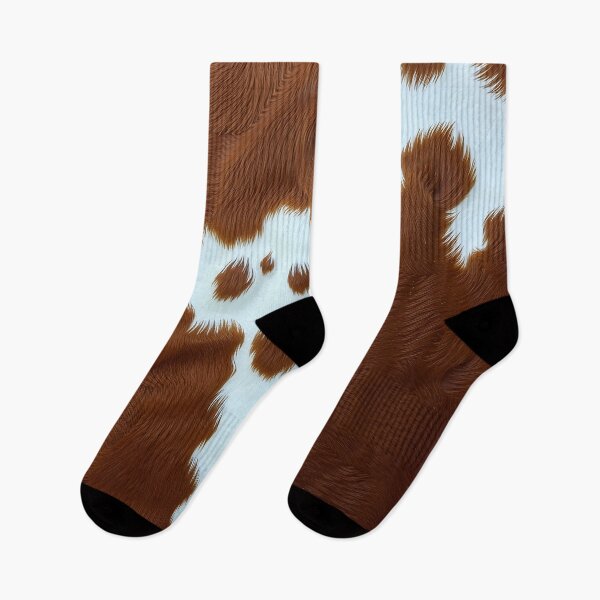 Item preview, Brown Cowhide, Modern Cowhide Faux Leather, Cow Skin Print Pattern designed and sold by svarupa.