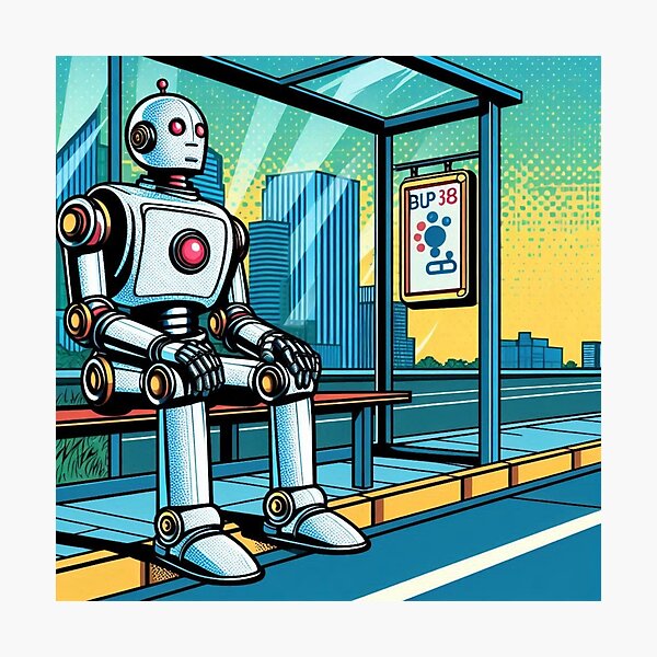 Item preview, cute robot designed and sold by Dogandesighn.
