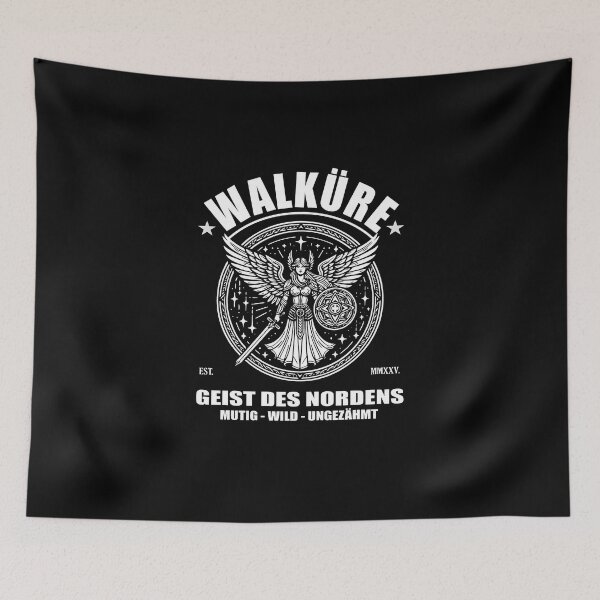 Item preview, Valkyrie, Spirit of the North. Brave, Wild, Untamed designed and sold by RetroMaritalArt.