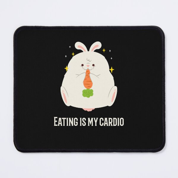 Item preview, Eating is my cardio designed and sold by nomadwanderer.