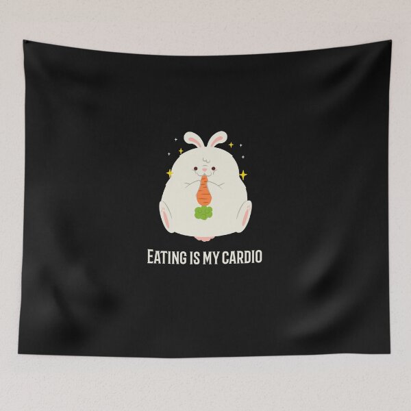 Item preview, Eating is my cardio designed and sold by nomadwanderer.