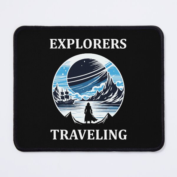 Item preview, Explorers and Travel Design - Explorer Dreams designed and sold by RetroMaritalArt.
