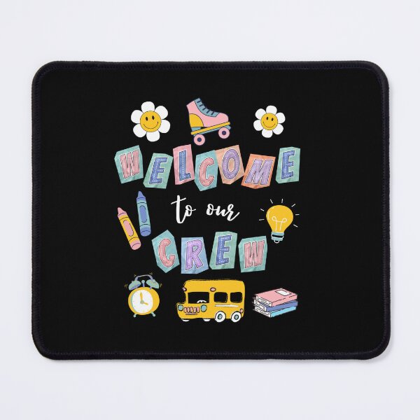 Item preview, Welcome to Our Crew Classroom Door public education public teacher school great present designed and sold by MotivaChic.