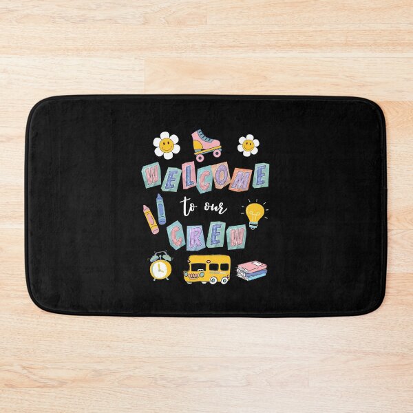 Item preview, Welcome to Our Crew Classroom Door public education public teacher school great present designed and sold by MotivaChic.