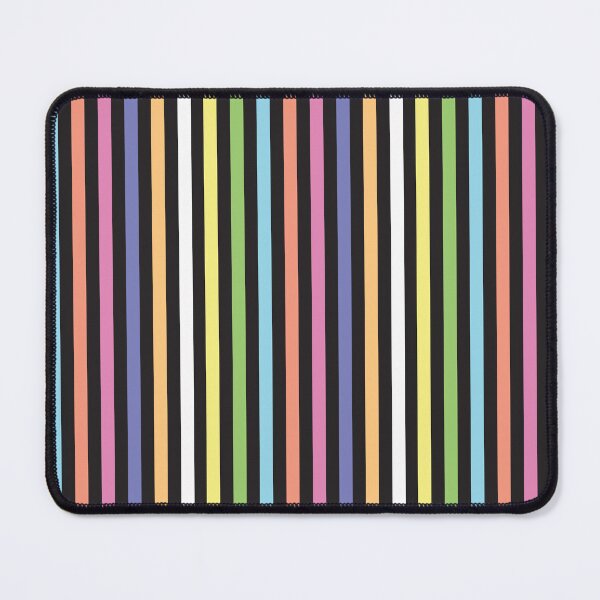 Item preview, color design black&rainbow pattern ribbons 18 designed and sold by StudioViArt.