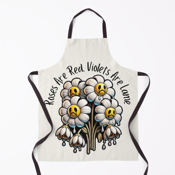 Item preview, Roses Are Red, Violets Are Lame - Poem Heartbreak Love Pun - Withered Flowers Anti-Romantic designed and sold by Dantin.