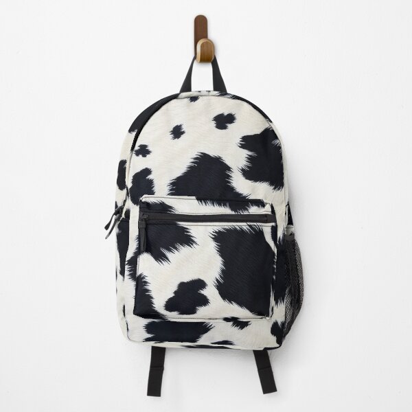 Item preview, Black Cowhide, Modern Cowhide Faux Leather, Cow Skin Print Pattern designed and sold by svarupa.