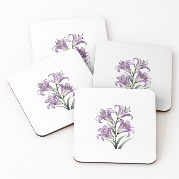 Item preview, Watercolor Purple Calla Lilly Flowers designed and sold by CrowsMoon.