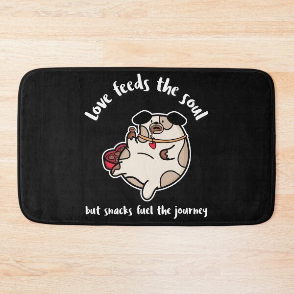 Item preview, Love feeds the soul, but snacks fuel the journey designed and sold by nomadwanderer.