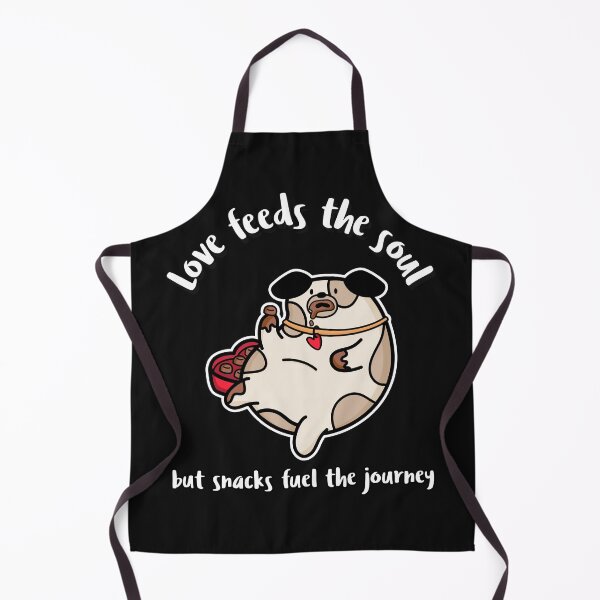 Item preview, Love feeds the soul, but snacks fuel the journey designed and sold by nomadwanderer.