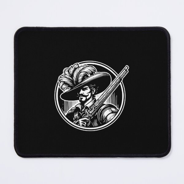 Item preview, Musketeer – Romantic French History designed and sold by RetroMaritalArt.