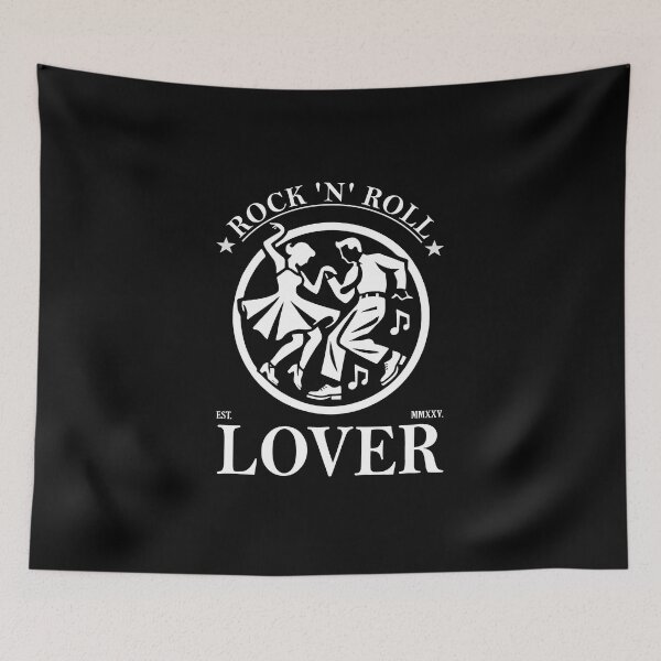 Item preview, Rock’n’Roll Lover Design – Music and Dance designed and sold by RetroMaritalArt.