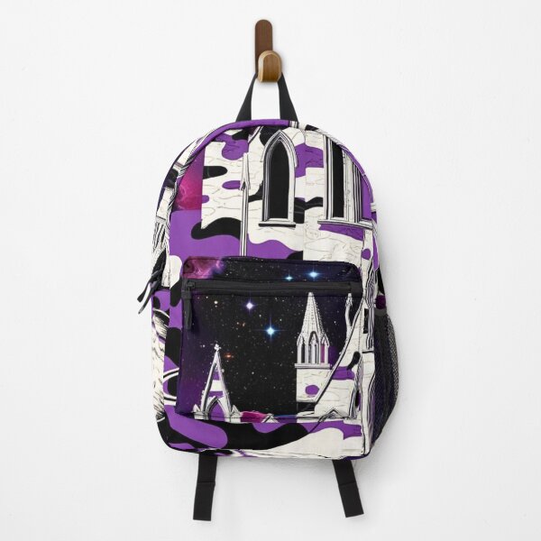 Item preview, Purple Black and White Graphic Gothic Camouflage Art designed and sold by CamouflageLab.