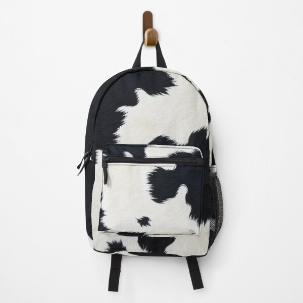 Item preview, Black Cowhide, Modern Cowhide Faux Leather, Cow Skin Print Pattern designed and sold by svarupa.