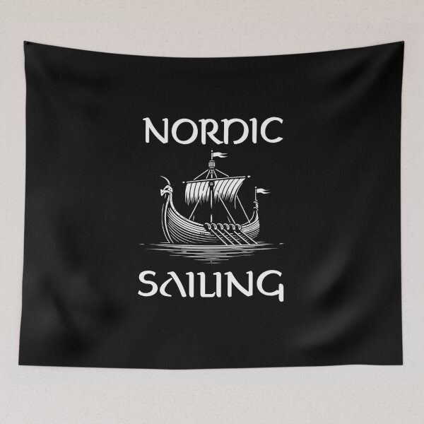 Item preview, Nordic Sailing – The Adventure on the Water designed and sold by RetroMaritalArt.