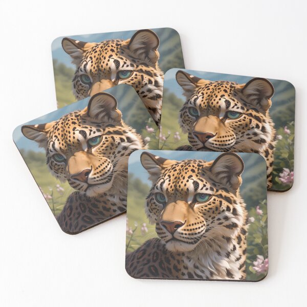 Item preview, Leopard in the Meadow designed and sold by CattoriHanzo.