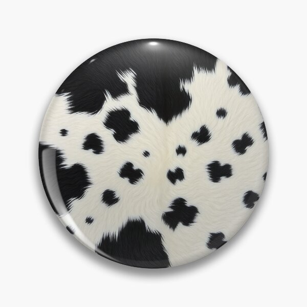 Item preview, Black Cowhide, Modern Cowhide Faux Leather, Cow Skin Print Pattern designed and sold by svarupa.